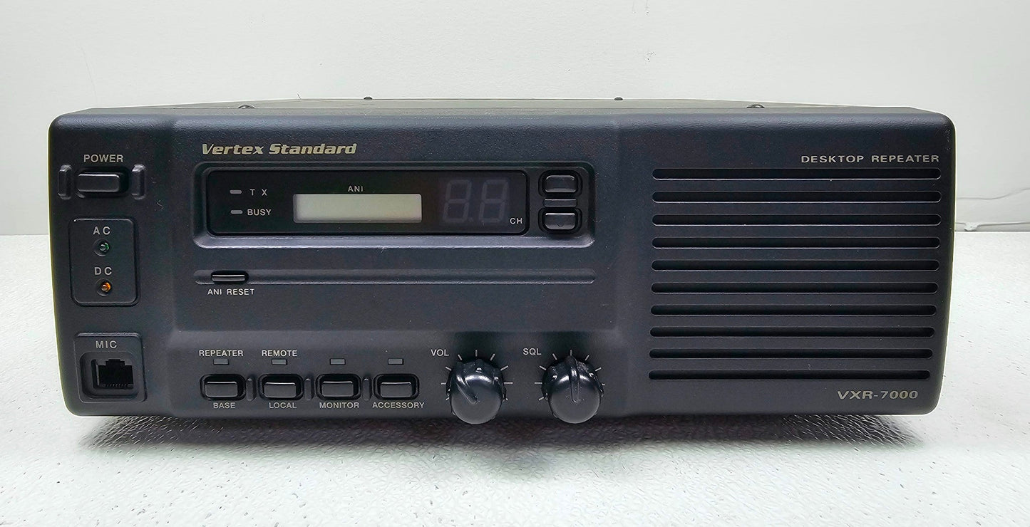 Vertex VXR7000 VXR-7000 UHF 450-480 MHz 40 Watt Repeater w/ Duplexer