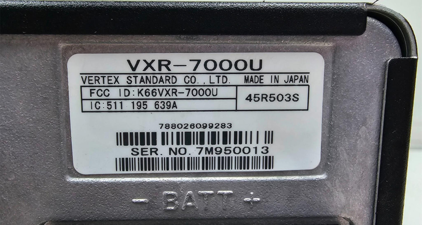 Vertex VXR7000 VXR-7000 UHF 450-480 MHz 40 Watt Repeater w/ Duplexer
