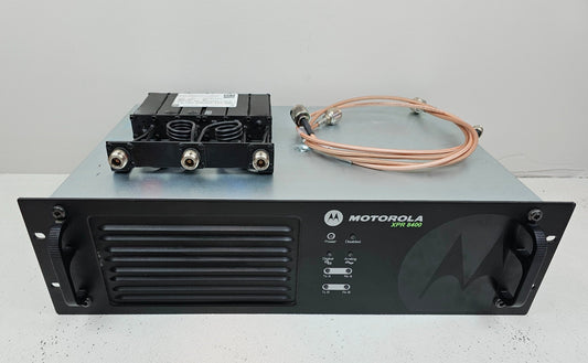 Motorola XPR8400 XPR 8400 VHF 136-174 MHz 50 Watt TRBO Repeater w/ Duplexer