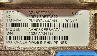 Motorola CP185 VHF 136-174 Mhz  (AAH03KEF8AA7AN)