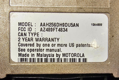 Motorola HT1250 LS UHF 450-512 MHz 128 Channel 4 Watt Ltd Keypad (Complete Kit)