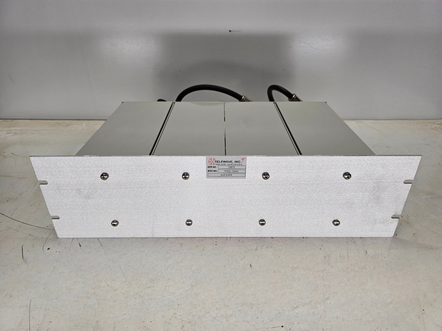 TELEWAVE INC 4-CAVITY DUPLEXER 148-174 MHz (TPRD-1544C)
