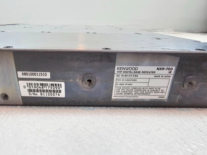 Kenwood NEXEDGE NXR-700 VHF 146-174 MHz 5 Watt Repeater