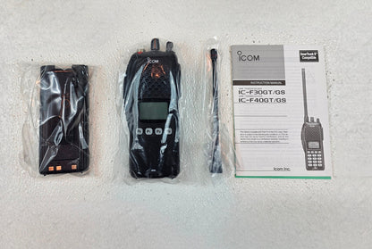 Icom F40GS UHF Two-Way Radio Transceiver – 256 Channels – LCD/Keypad
