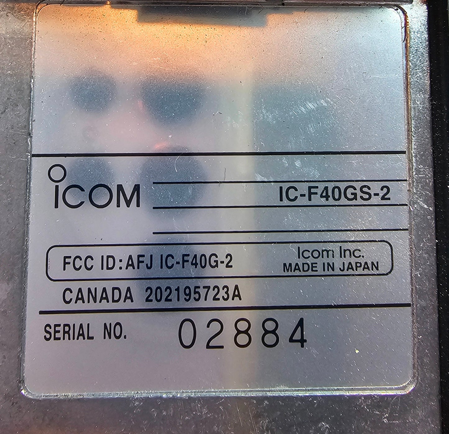 Icom IC-F3001 VHF 136-174 Mhz HAM