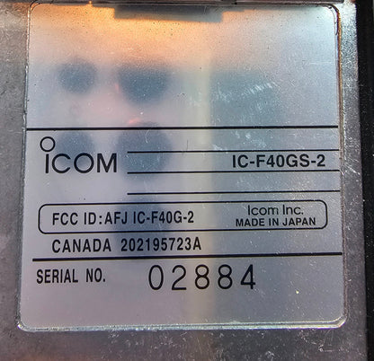 Icom IC-F3001 VHF 136-174 Mhz HAM