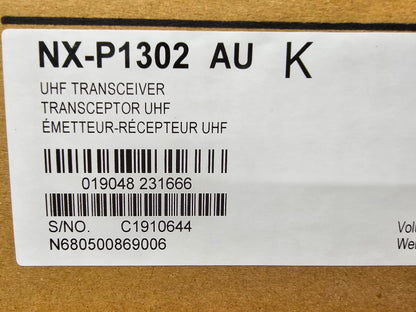(Open Box) Kenwood NX-P1302AU-K UHF Portable Two-Way Radio