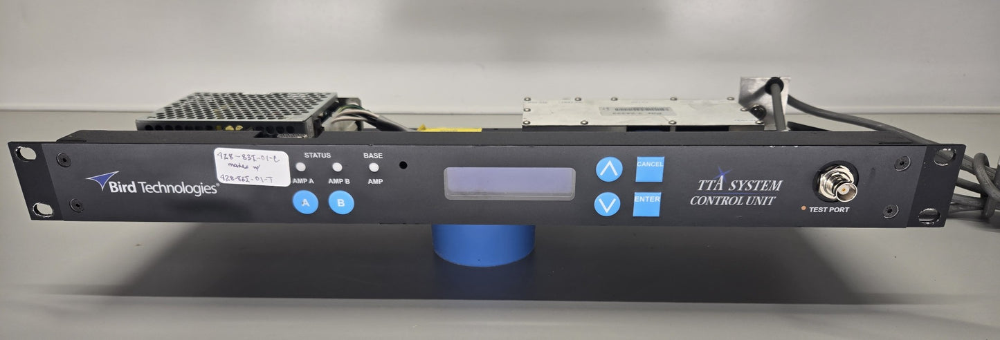 BIRD TECHNOLOGIES TTA SYSTEM CMU CONTROL UNIT 796-824 MHz (428D-83I-01-C-110)