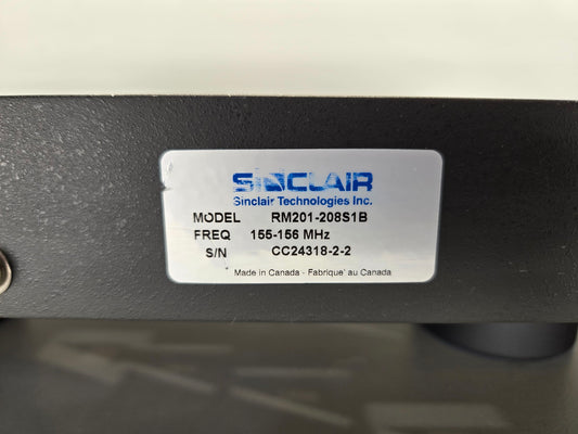 SINCLAIR RECEIVER MULTICOUPLER 132-174 MHz (RM201-208S1B)