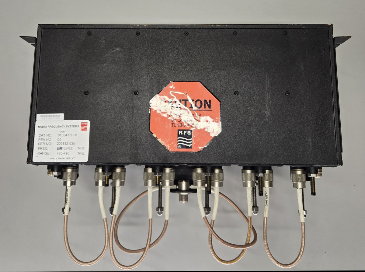 RADIO FREQUENCY SYSTEM RFS Duplexer 470-490Mhz (0185417U06)