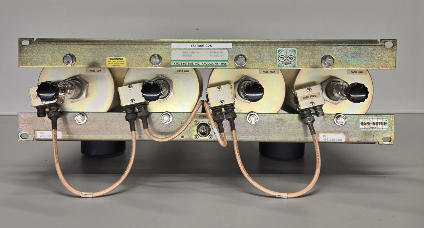 BIRD TXRX SYSTEMS INC 4-INCH CAVITY DUPLEXER 450-470 MHz (28-70-02B)