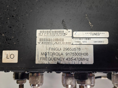 MOTOROLA DUPLEXER 435-470Mhz (9075300H06)