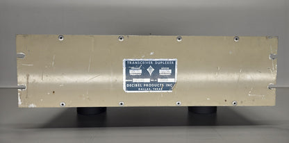 DECIBEL PRODUCTS INC TRANSCEIVER DUPLEXER 450-470 MHz (DB-4076)