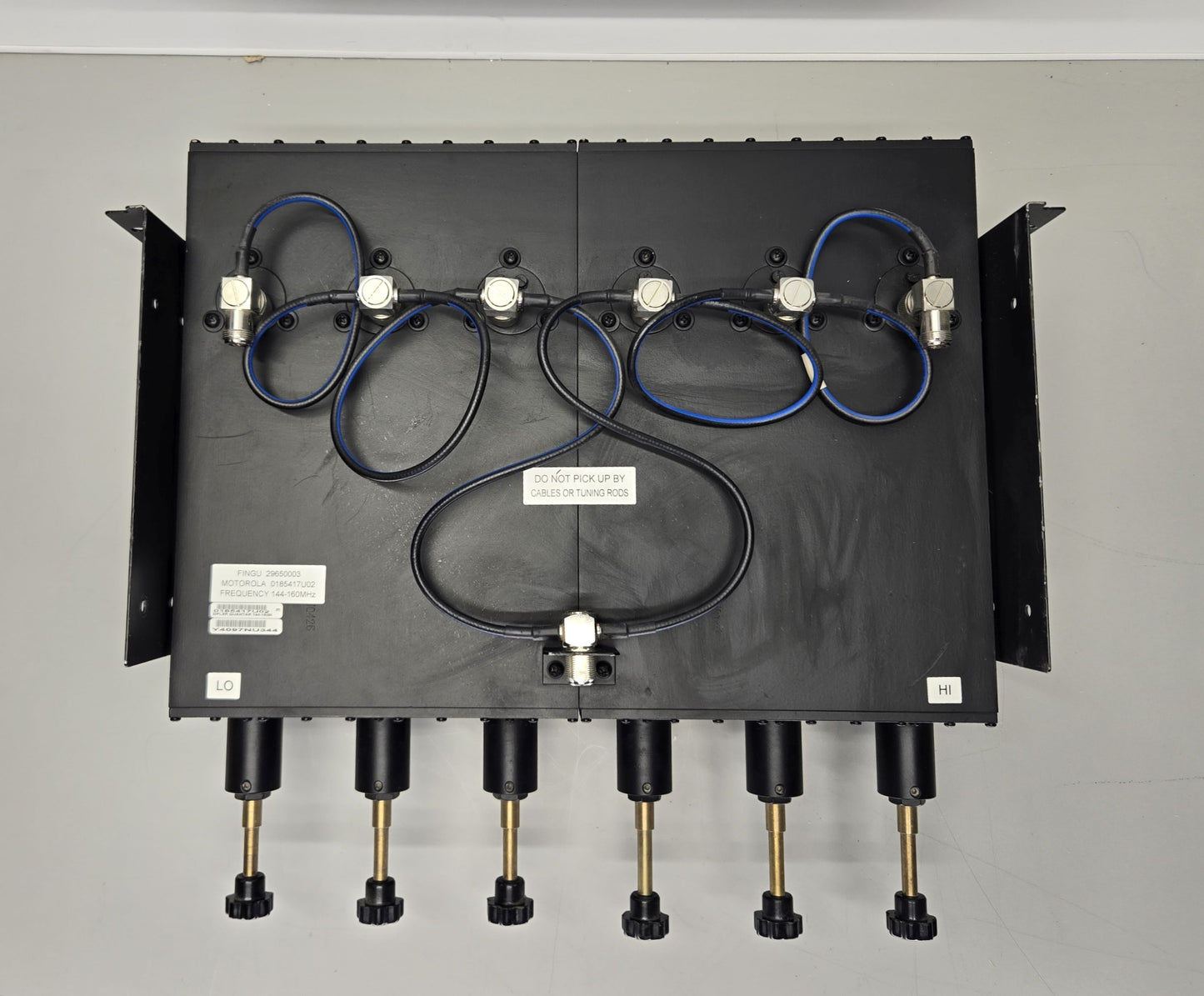MOTOROLA 6-CAVITY DUPLEXER 144-160 MHz (0185417U02)