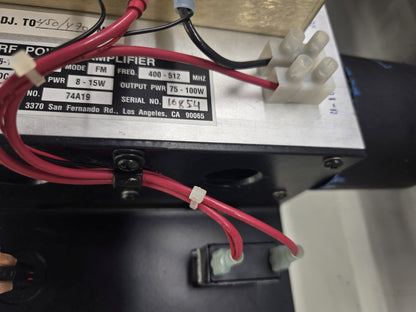 TPL COMMUNICATIONS RXR SERIES IN-LINE P.A., 400-512 MHz (PA6-1BE)