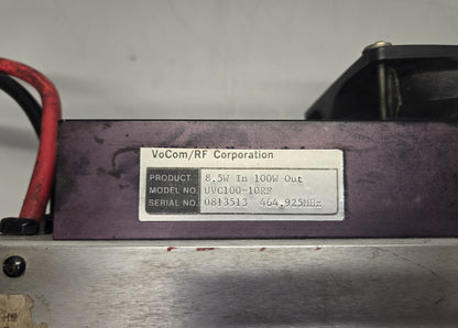VOCOM/RF CORPORATIONS. 400-512 MHz (UVC100-10RF)