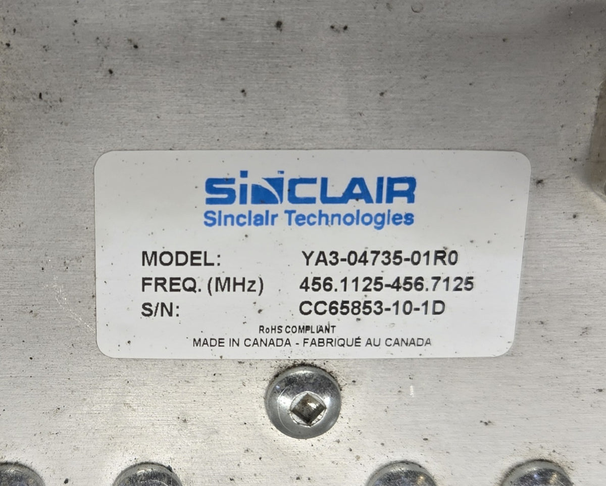 Sinclair PH3040E-2-2 (450-512 MHz) Preselector