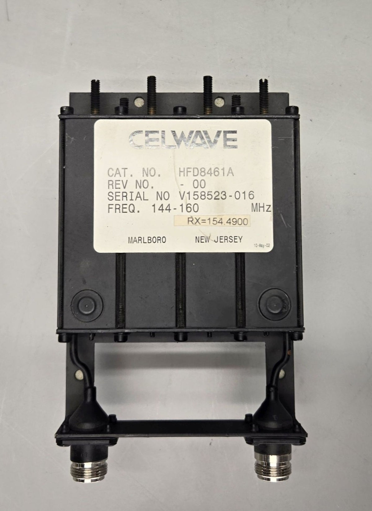 CELWAVE VHF PRESELECTOR 144-160Mhz (HFD8461A)