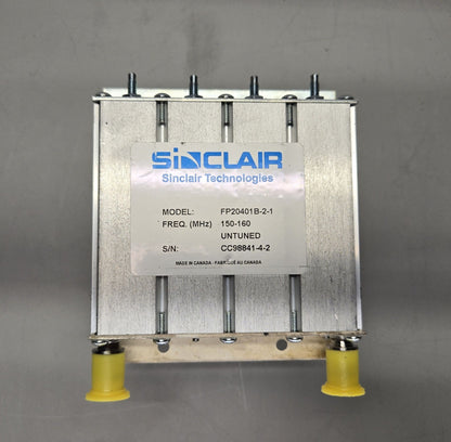 Sinclair FP20401B-2-1 (150-160 MHz) Preselector