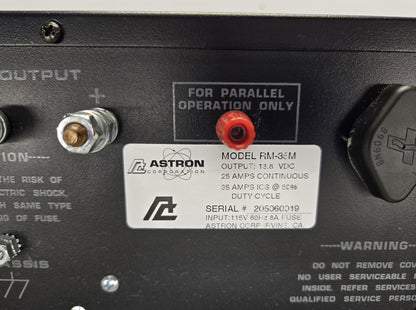 Astron RM-35M Power Supply