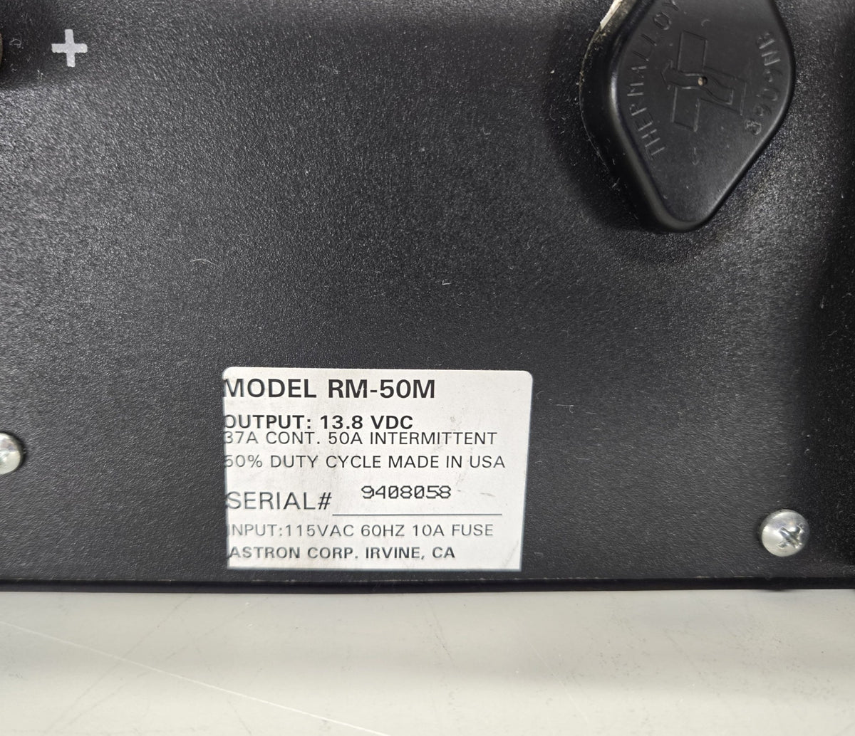Astron RM-50M Power Supply