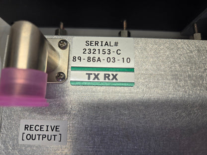 Bird TXRX 89-86A-03-10 (806-824 MHz) Combline Preselector