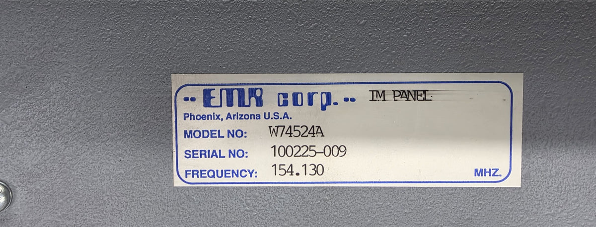 EMR W74524A (146-226 MHz) Intermodulation Panel