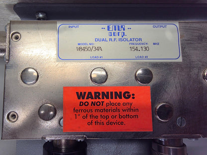 EMR W74524A (146-226 MHz) Intermodulation Panel