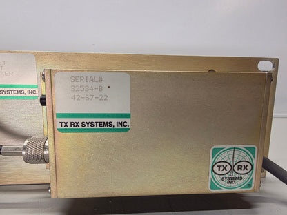 BTG TXRX SYSTEMS RECEIVE MULTICOUPLER 440-480Mhz (42-67-22)