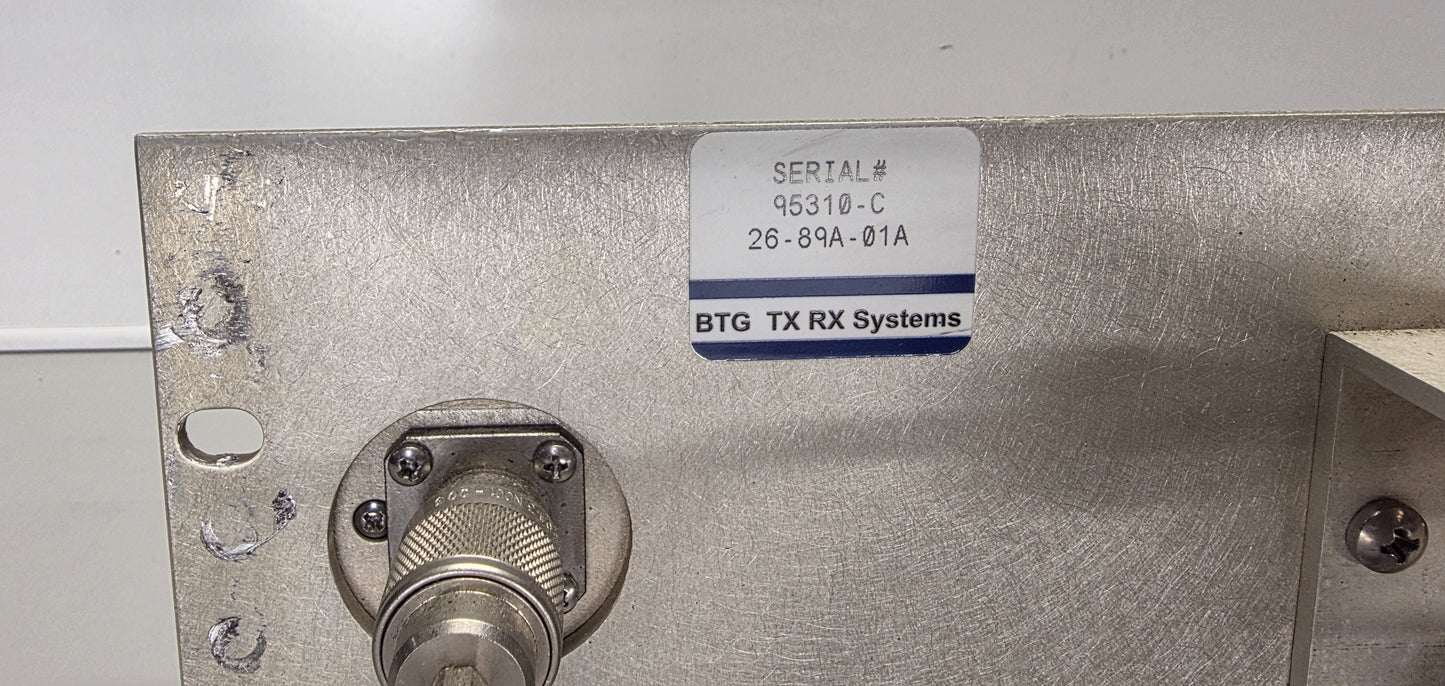 BTG TXRX SYSTEMS DUPLEXER 806-869Mhz (26-89A-01A)