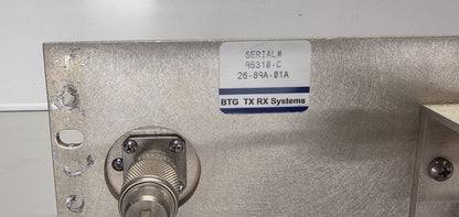 BTG TXRX SYSTEMS DUPLEXER 806-869Mhz (26-89A-01A)