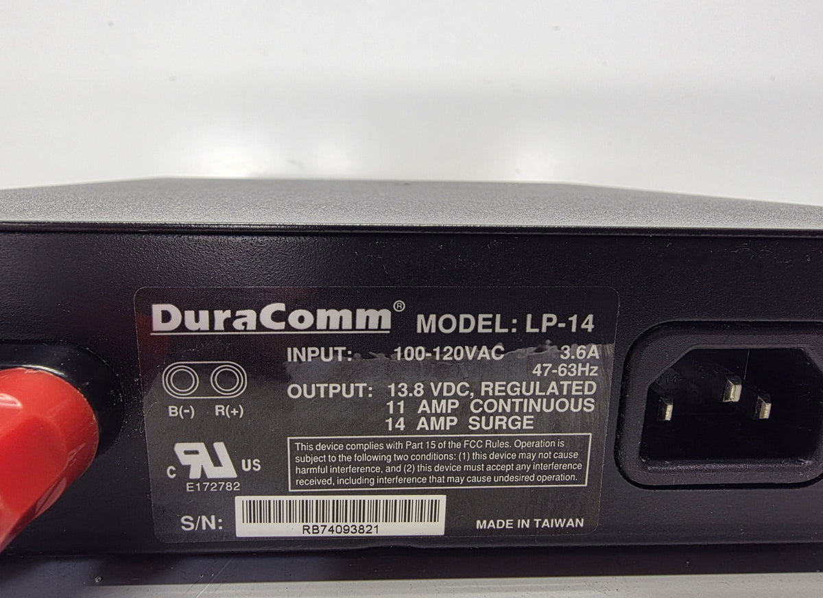 DuraComm LP-14 Power Supply