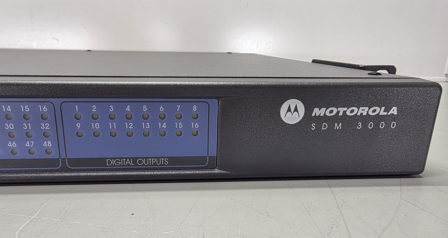 MOTOROLA SITE DEVICE MANAGER/SDM 3000 (F4544A) 110 VAC Input