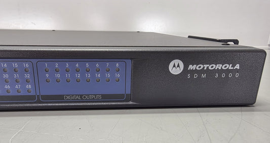 MOTOROLA SITE DEVICE MANAGER/SDM 3000 (F4544A) 110 VAC Input