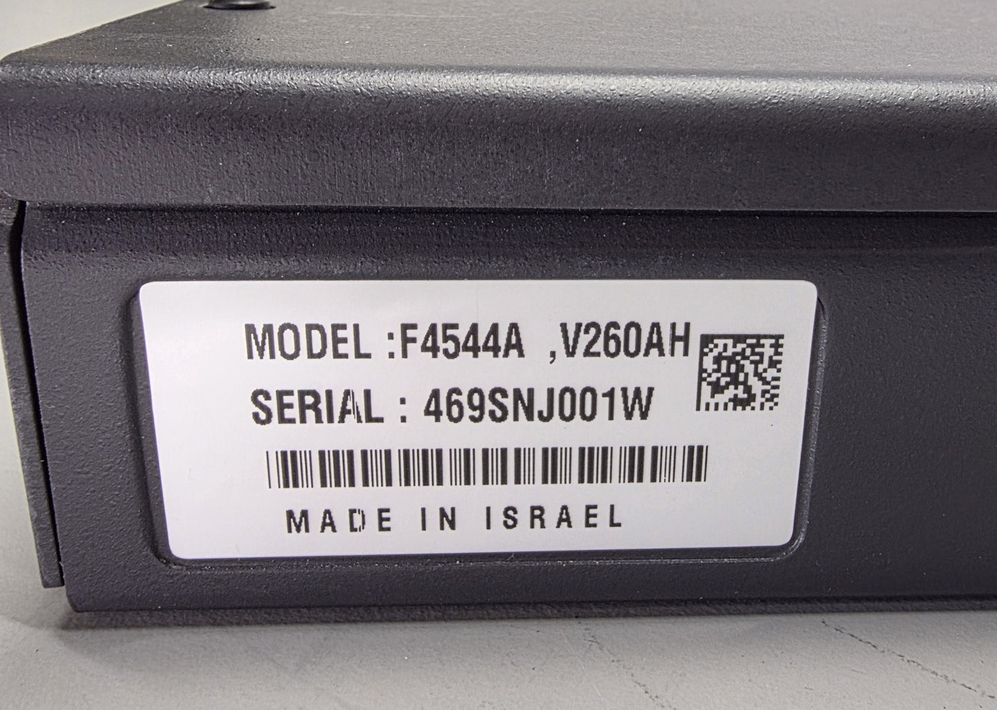MOTOROLA SITE DEVICE MANAGER/SDM 3000 (F4544A) 48 VDC Input