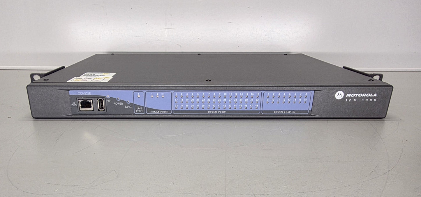 MOTOROLA SITE DEVICE MANAGER/SDM 3000 (F4543A)