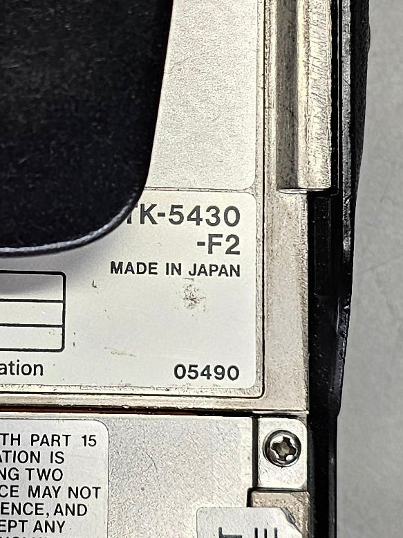 Kenwood Portable TK-5430 F2 7/800 763-870 Mhz 1024ch 3W – Used Radios