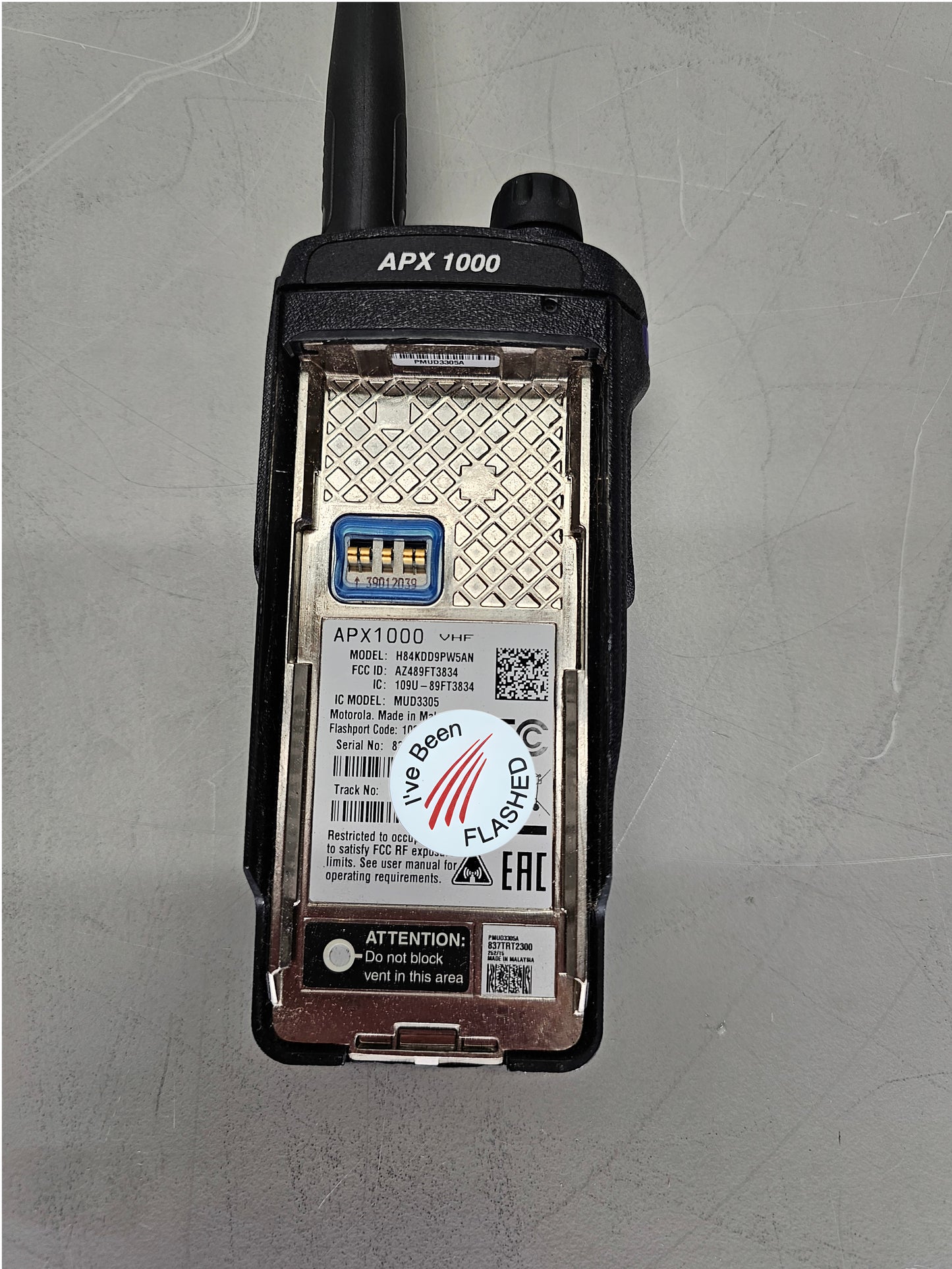 Motorola Portable APX1000 VHF 136-174 512ch 5W M1.5
