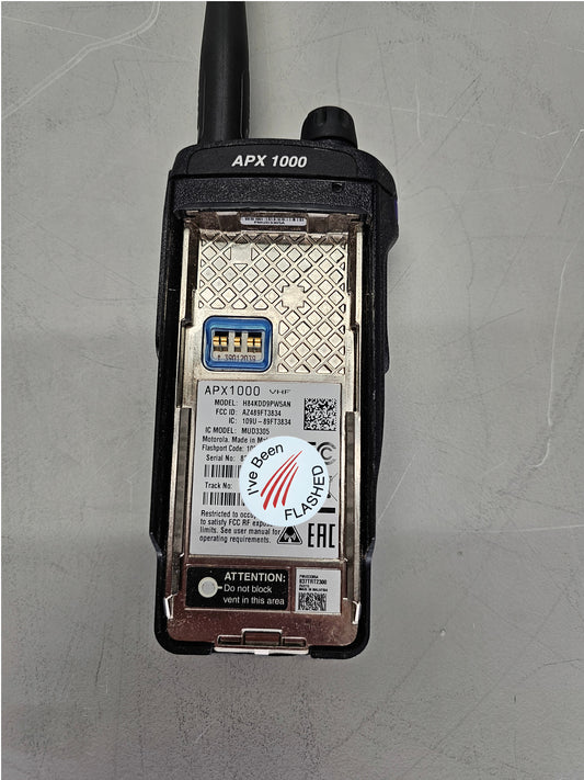 Motorola Portable APX1000 VHF 136-174 512ch 5W M1.5
