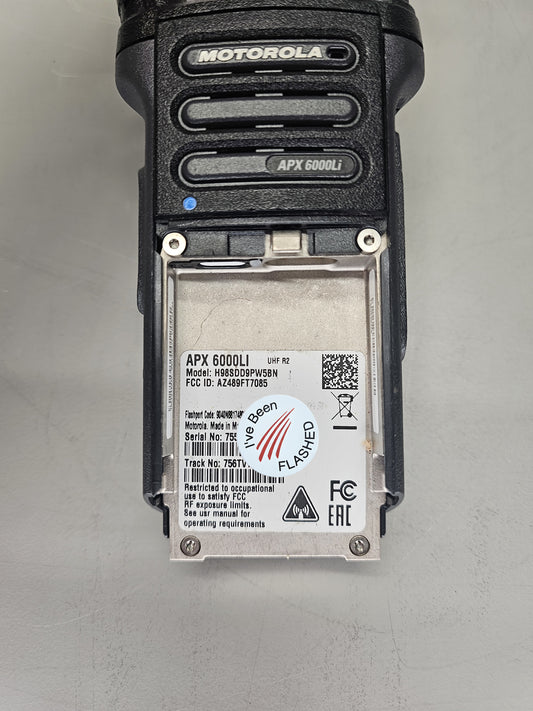 Motorola Portable APX6000 UHF 450-520 R2 96ch 5W M1.5 BN