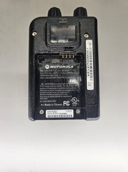 Motorola Pager Minitor V UHF 470-478 Mhz 2ch Stored Voice