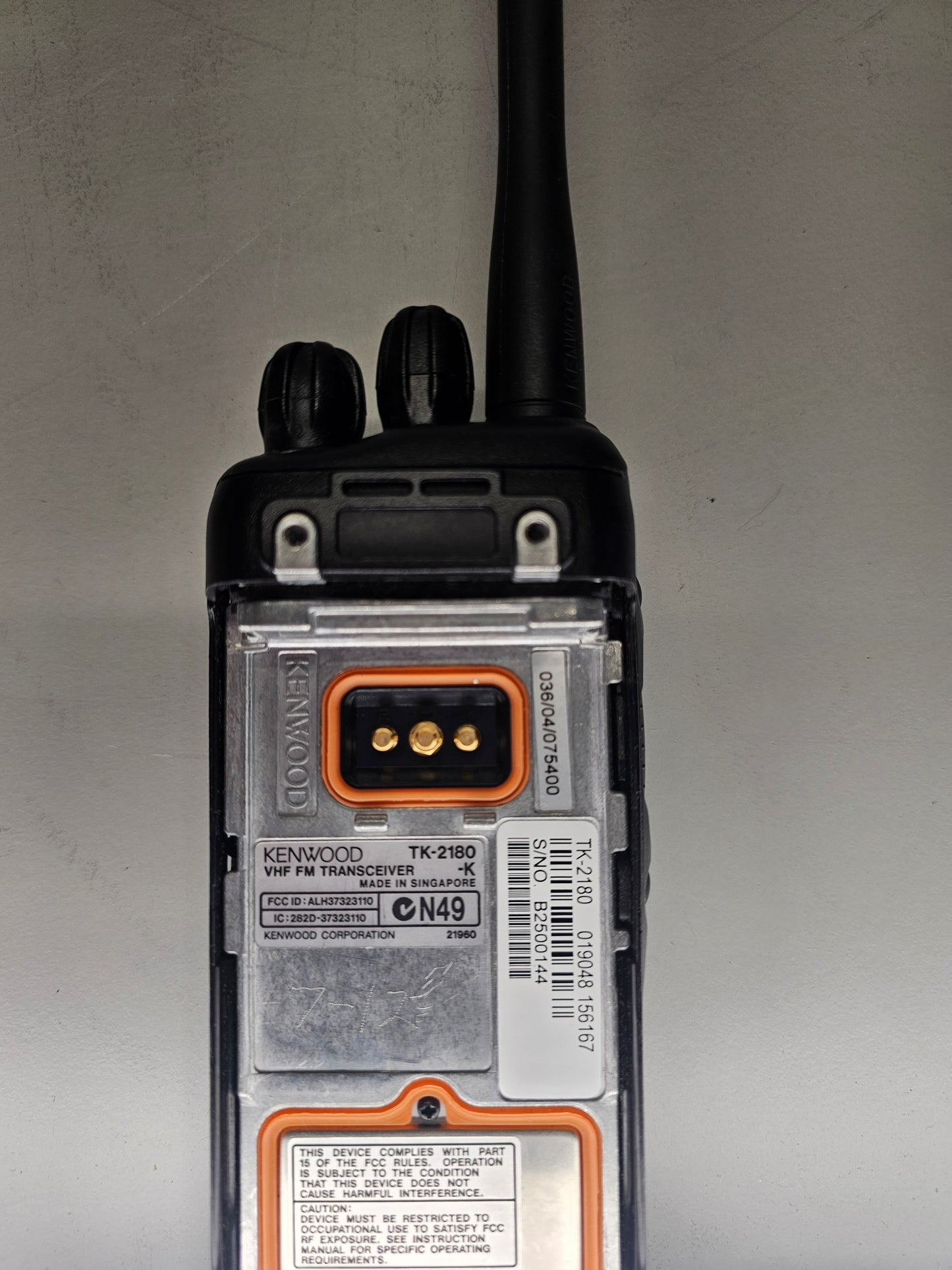 Kenwood Portable TK-2180-K VHF 136-174 Mhz 512ch 5W (FKP)