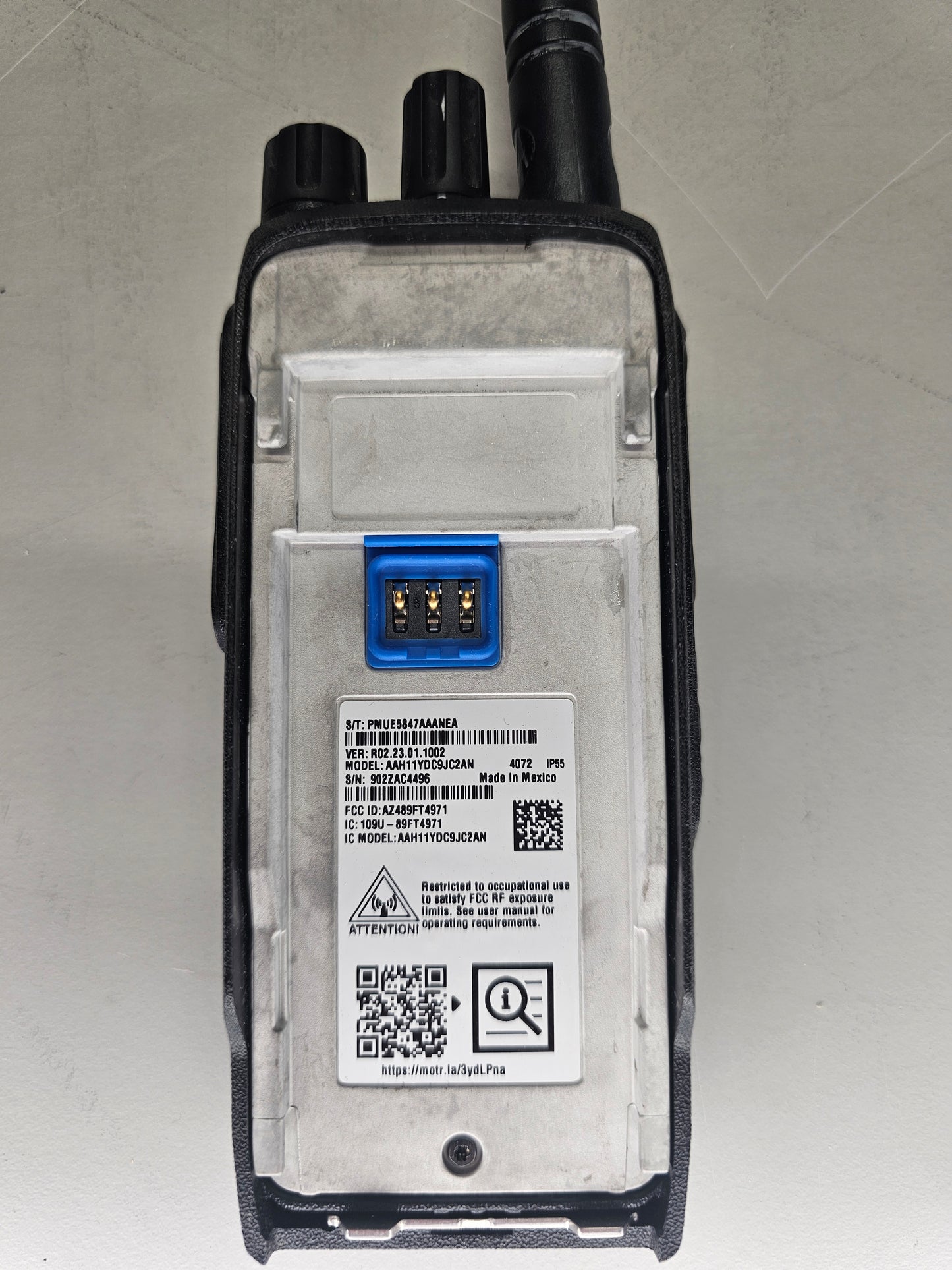 Motorola Portable R2 UHF 400-480 Mhz 64ch 4W Analog