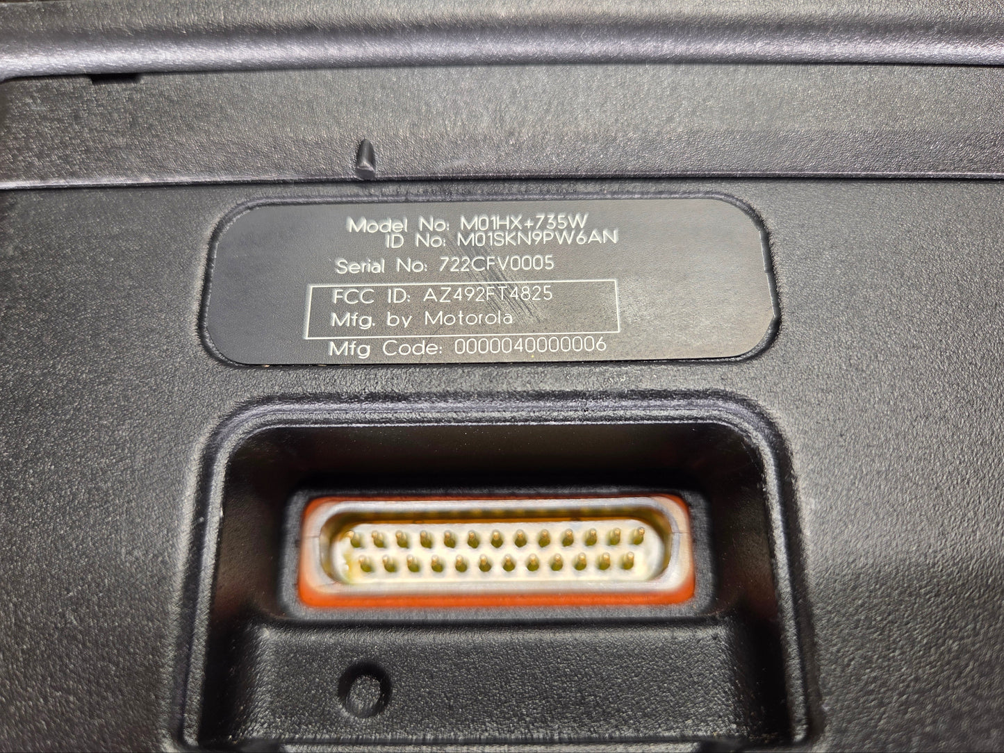 Motorola Mobile MCS2000 UHF 450-520 Mhz 160ch 40W Model 3