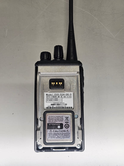 Vertex Portable EVX-534-G6-5 UHF 403-470 Mhz 512ch 5W