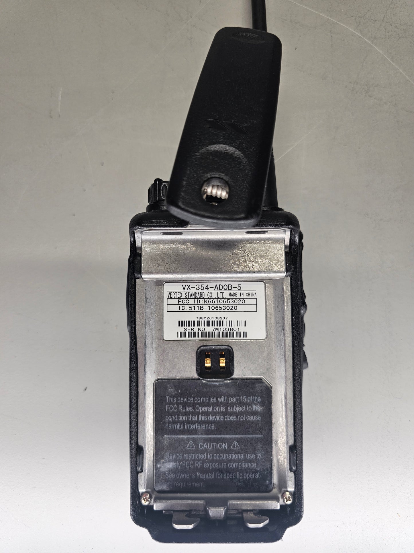 Vertex Portable VX-354-AD0B-5 VHF 136-174 Mhz 16ch 5W
