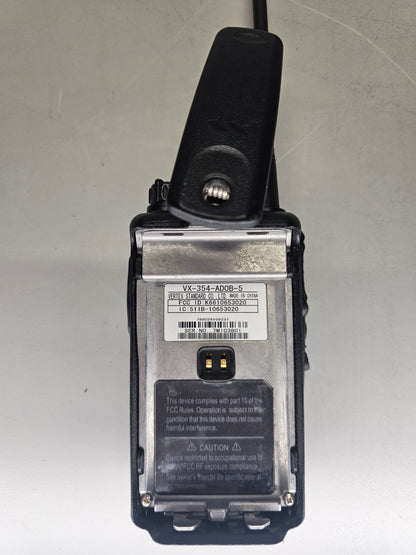 Vertex Portable VX-354-AD0B-5 VHF 136-174 Mhz 16ch 5W