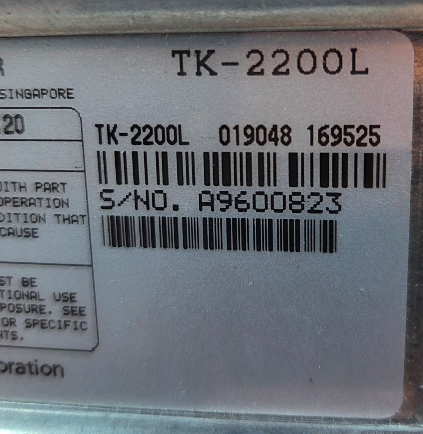 Kenwood Portable TK-2200-L VHF 150-174 Mhz 2ch 2W