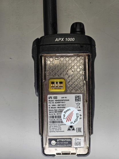 Motorola Portable APX1000 UHF 380-470 R1 512ch 5W M1.5 AN