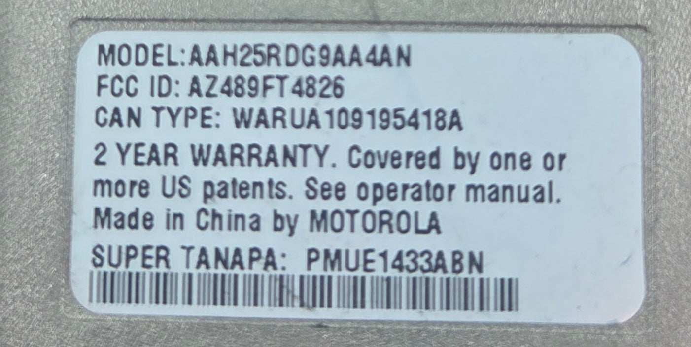 Motorola Portable HT750 UHF 403-470 Mhz 16ch 4W (FKP)